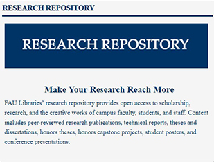 fau scholarly flvc
